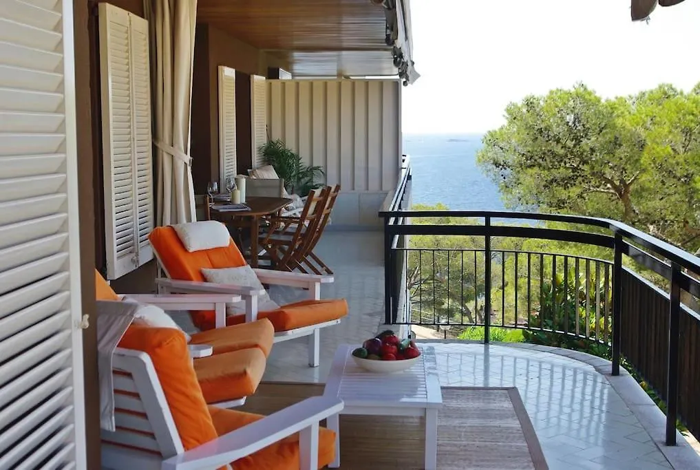 Beach Apartment Overseeing The Sea Llafranc Spain